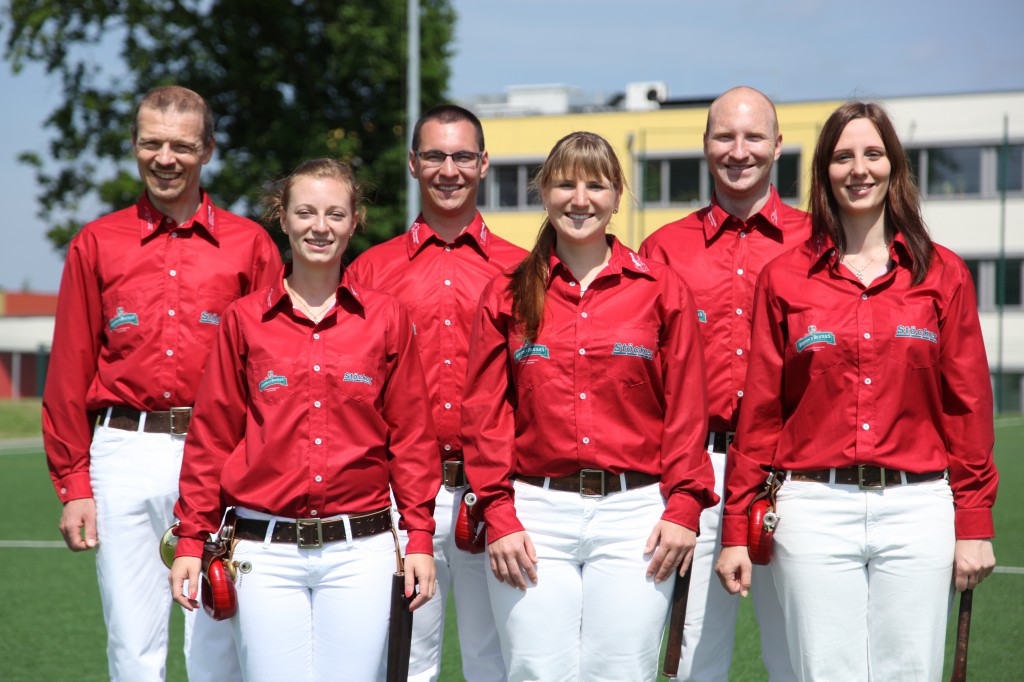 v.l.n.r. Kai Runge, Markus Runge, Maik Weinert, Diana Peters, Kareen Weinert, Marie Müller 